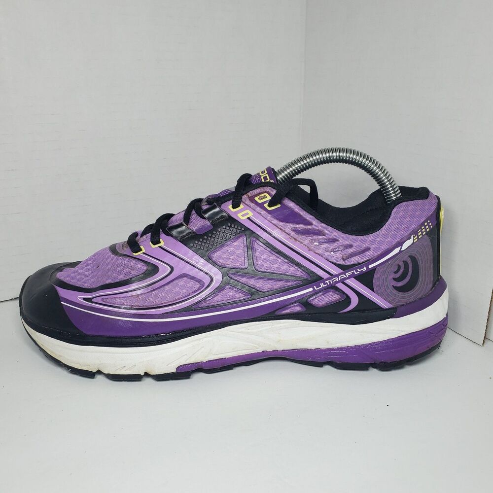 Topo Ultrafly Womens 9.5 Purple Lilac Running Shoes Sport Fitness Outdoor